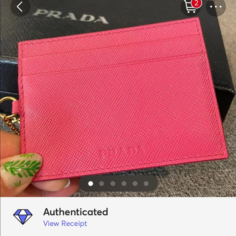 ❌SOLD❌ PRADA CARD ID HOLDER